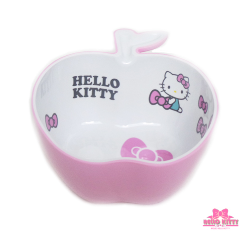 Hello Kitty Bowl Apple Shape