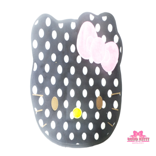 Hello Kitty Doormat Black