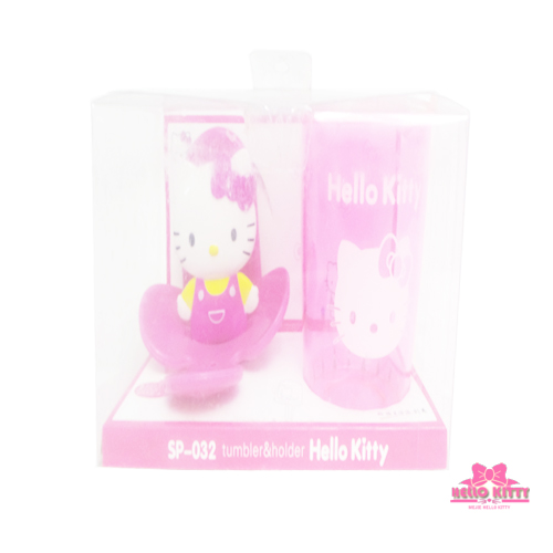 SP-032 Tumbler & Holder Hello Kitty Fuchsia